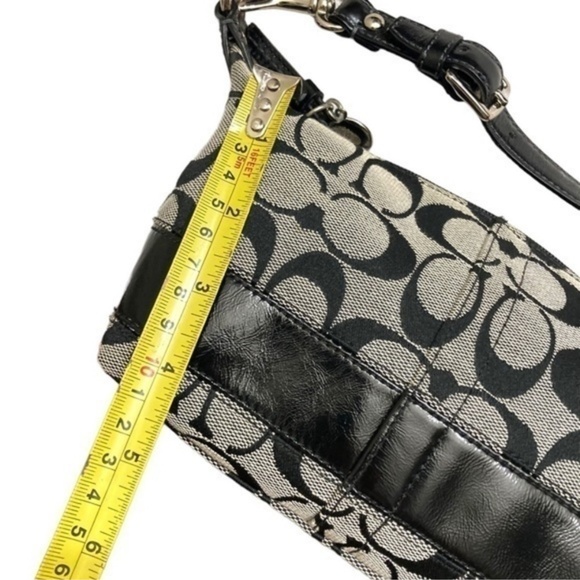Coach 41642 RARE Y2K legacy collation black signature mini bag - Picture 3 of 13